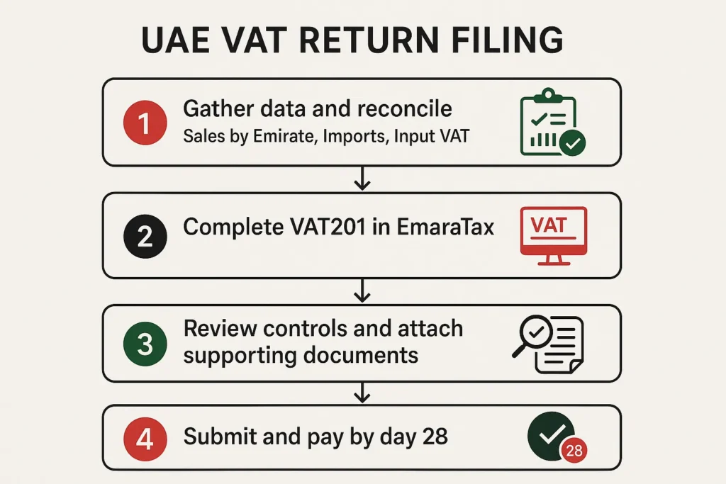 How to File VAT Return in the UAE: A Step-by-Step Guide